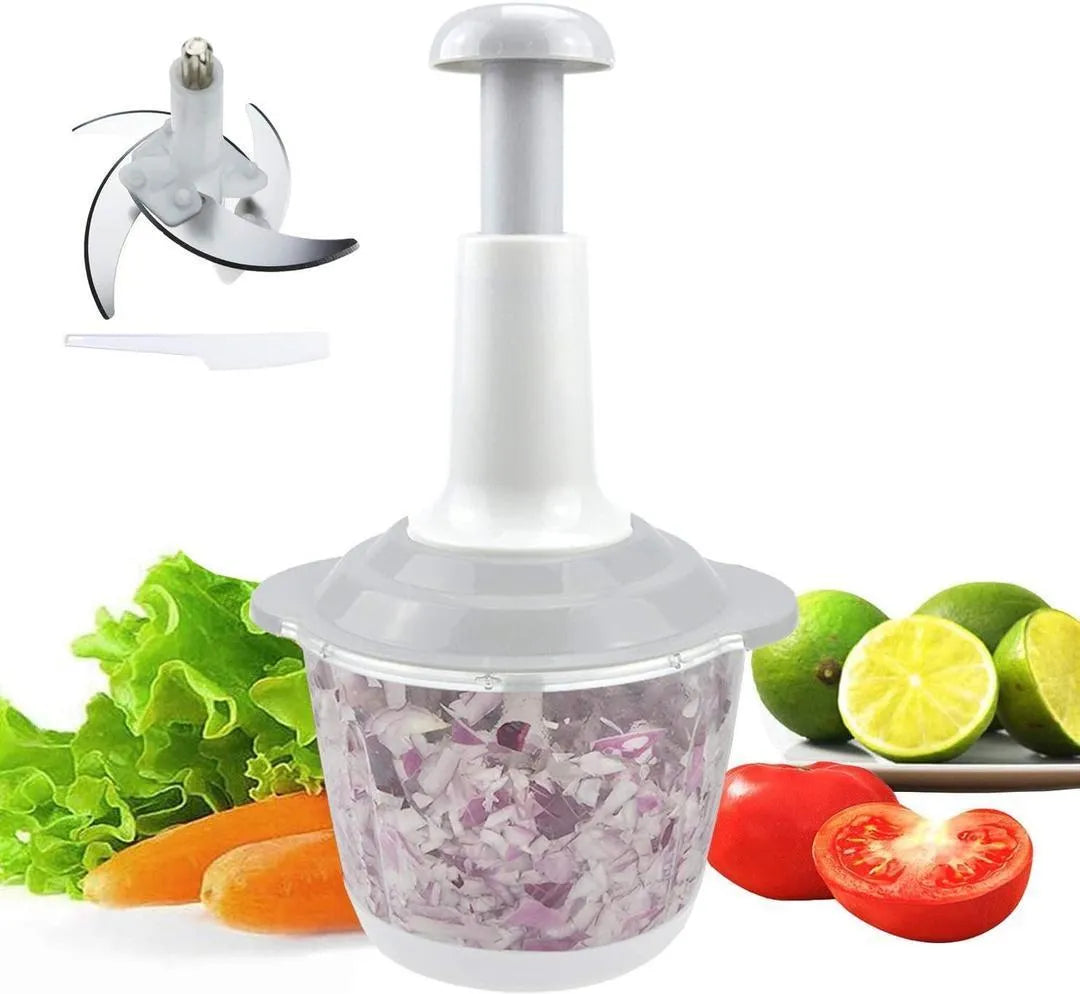 Manual Food Chopper – Fast, Easy & Mess-Free Chopping