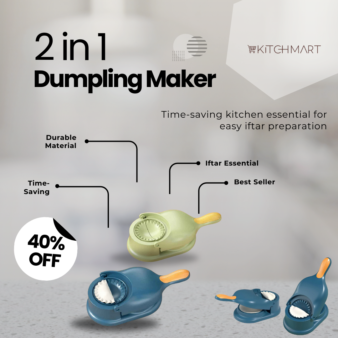 2-in-1 Dumpling Mould Kit – Quick & Easy Dumpling Maker