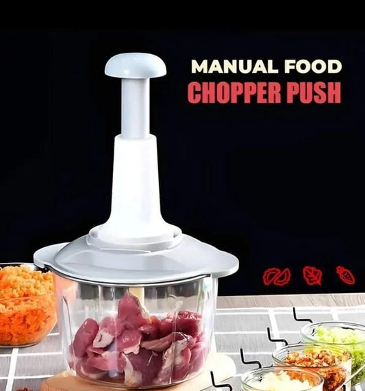 Manual Food Chopper – Fast, Easy & Mess-Free Chopping