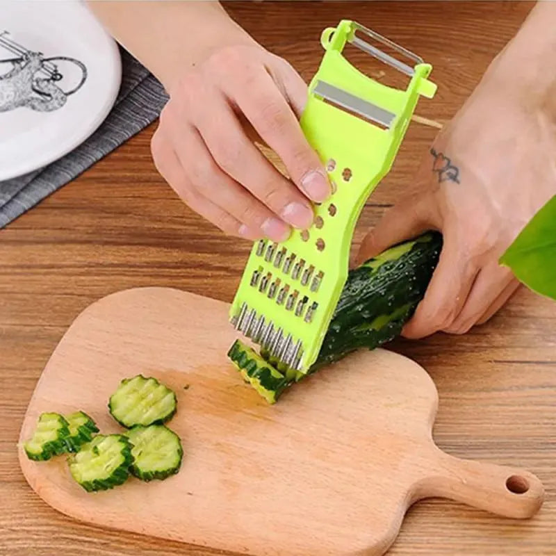 5-in-1 Vegetable Slicer – Multipurpose Kitchen Tool for Daily Cooking