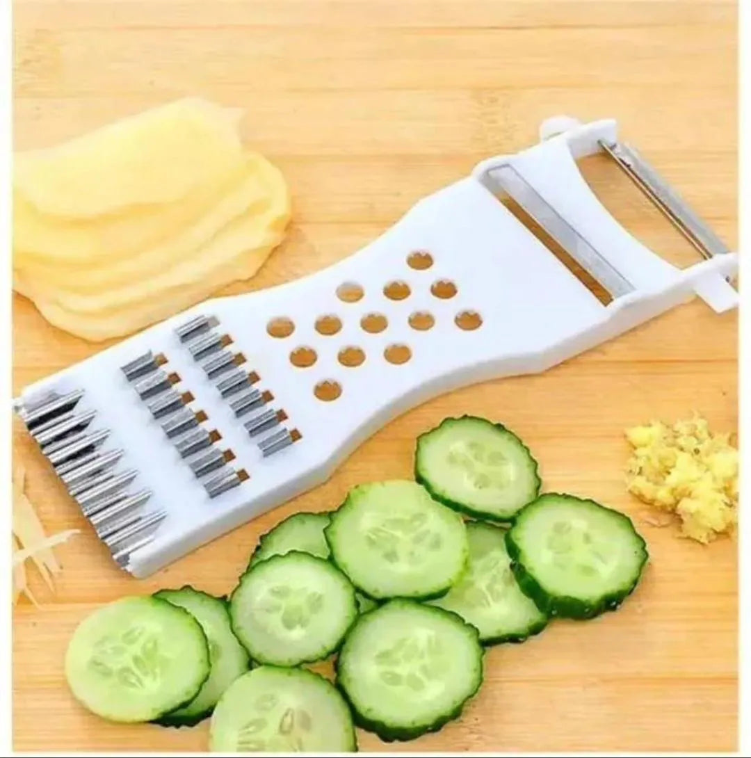 5-in-1 Vegetable Slicer – Multipurpose Kitchen Tool for Daily Cooking