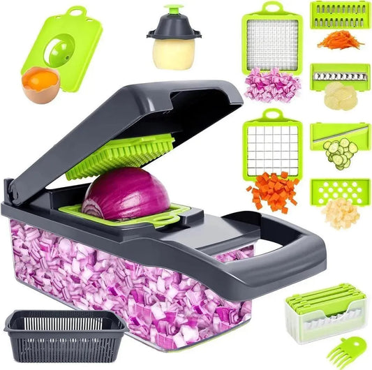 Multicolor Vegetable Cutter – Effortless Chopping for Everyday Cooking
