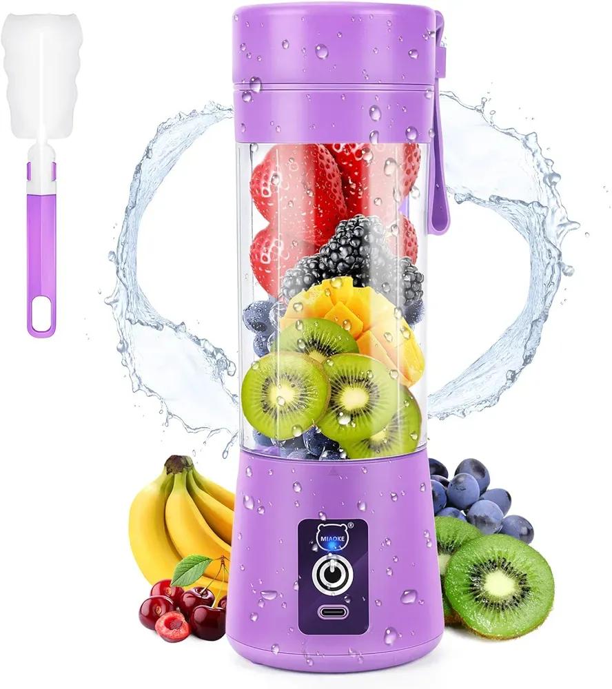 Electric Juicer Blender – Portable Smoothie & Juice Maker for Home Use